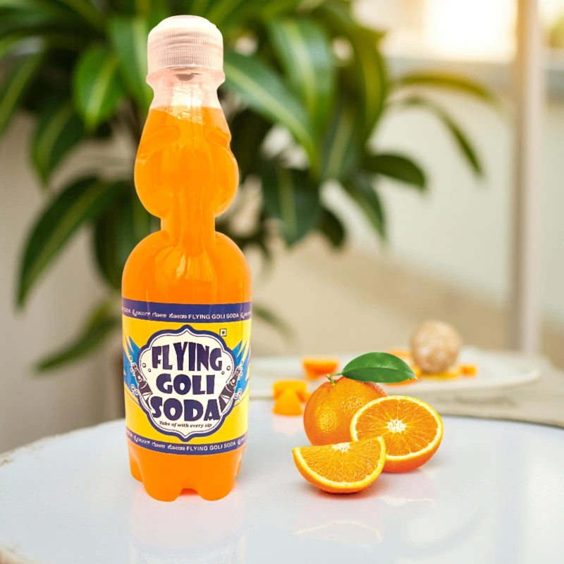 Orange Flying Goli Soda